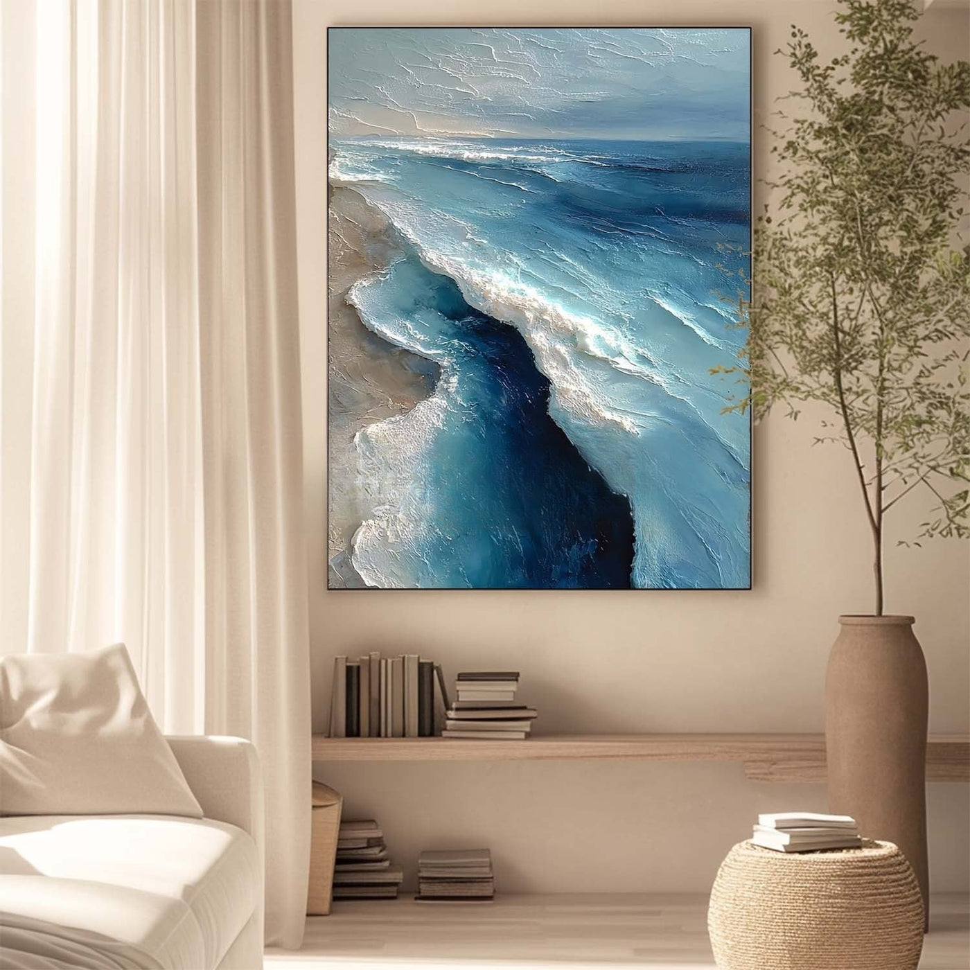 Plaster Art Texture Painting #SG536