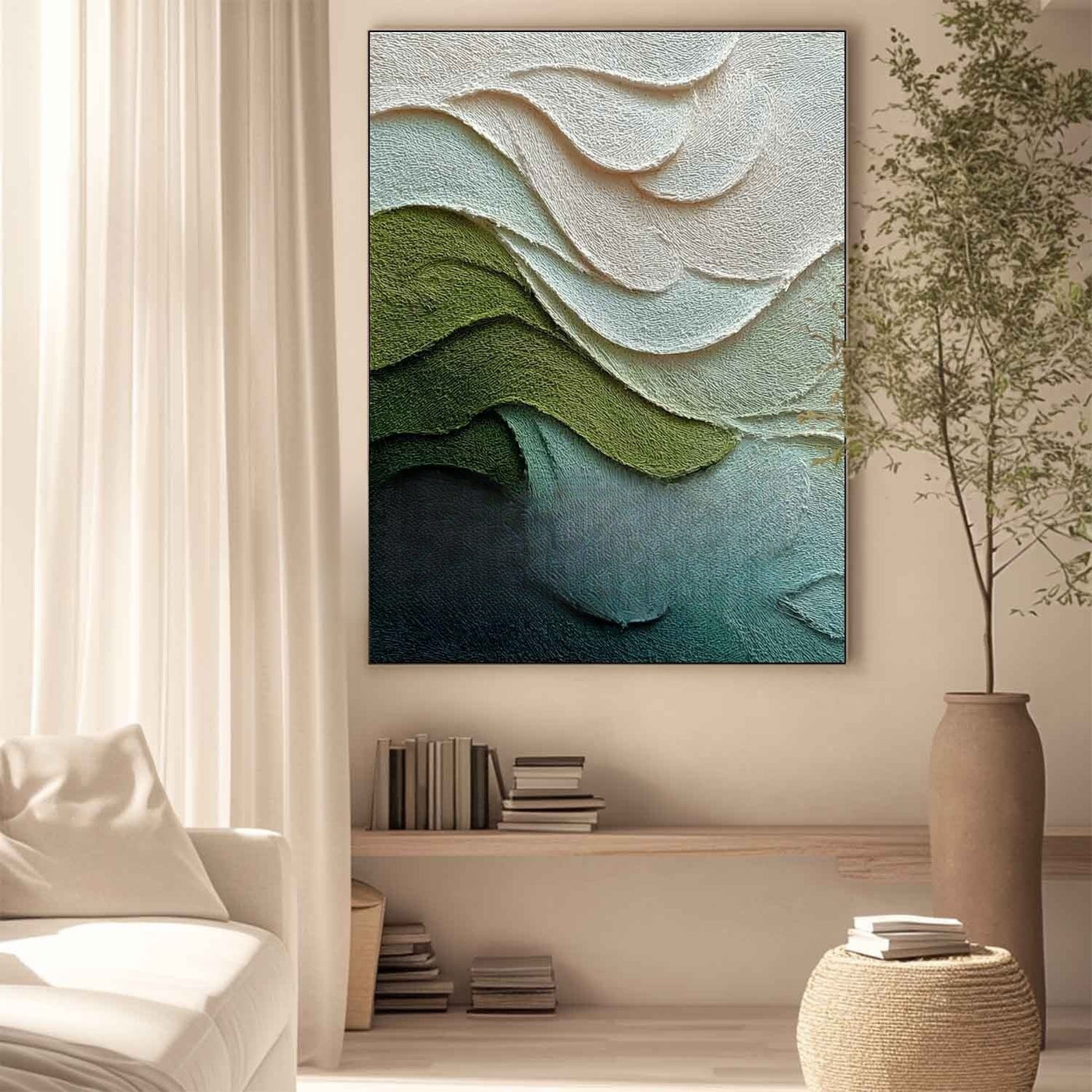 Plaster Art Texture Painting #SG542