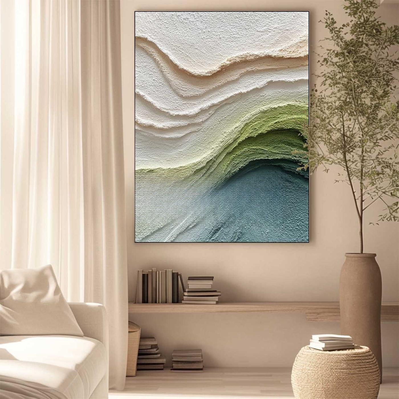 Plaster Art Texture Painting #SG543
