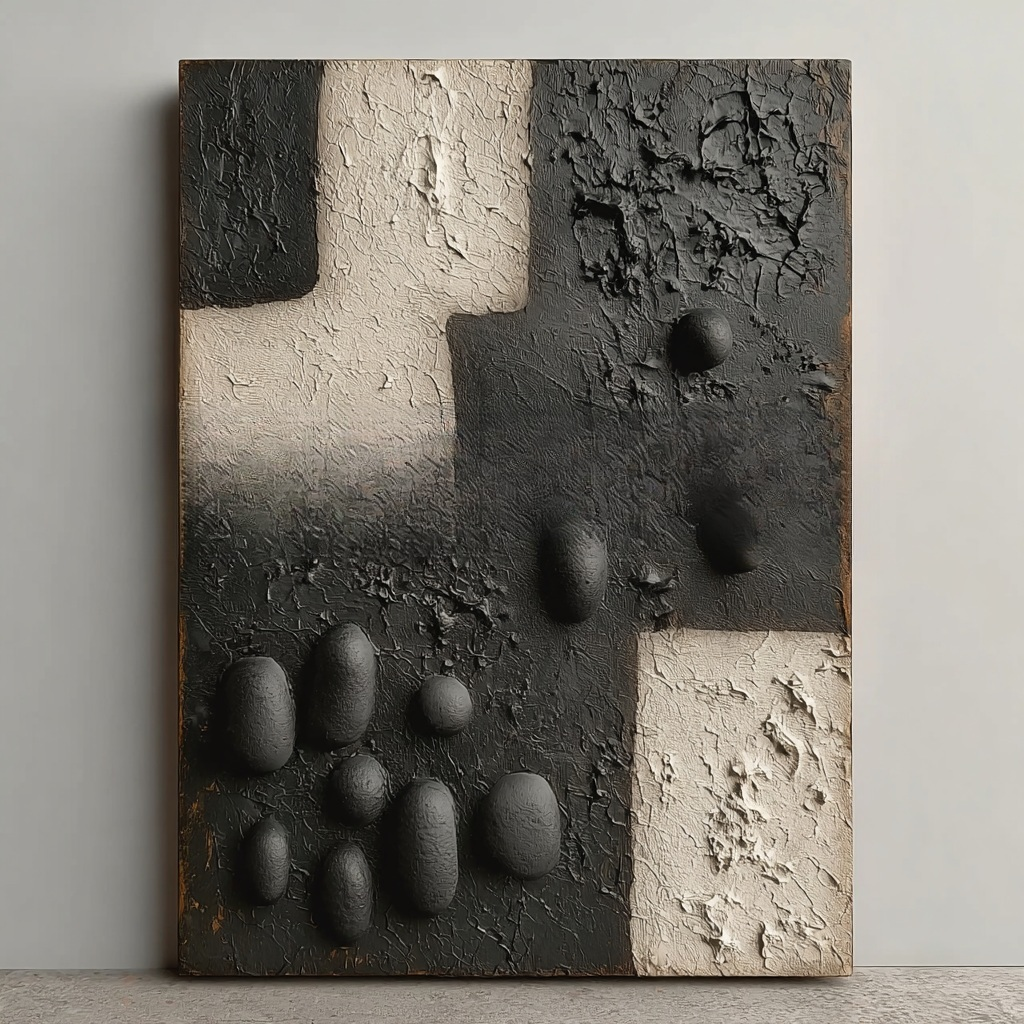 Plaster Art Texture Painting #SG394