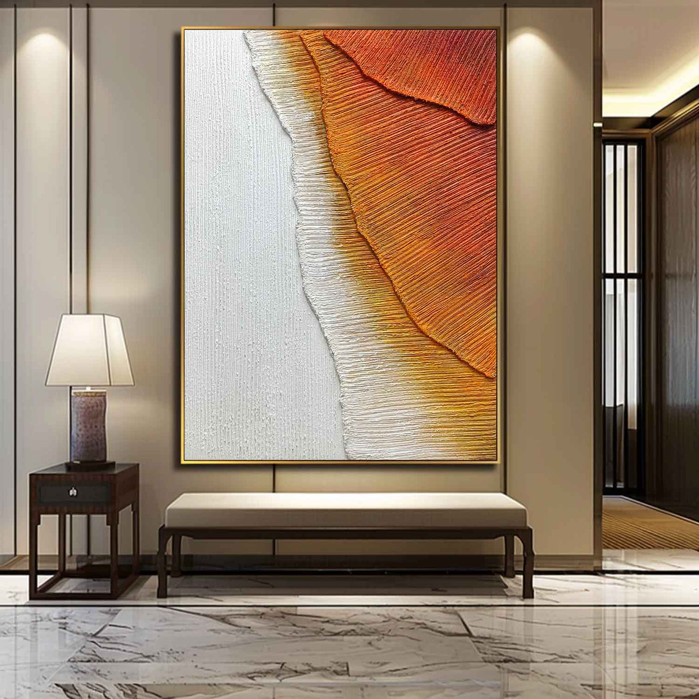 Plaster Art Texture Painting #SG263