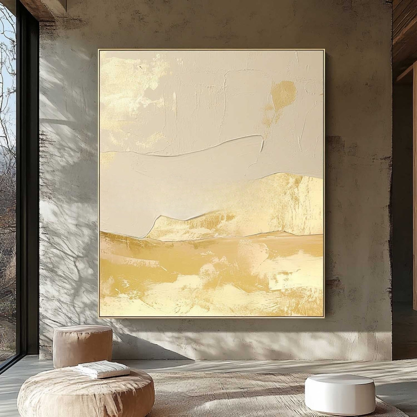 Plaster Art Texture Painting #SG368