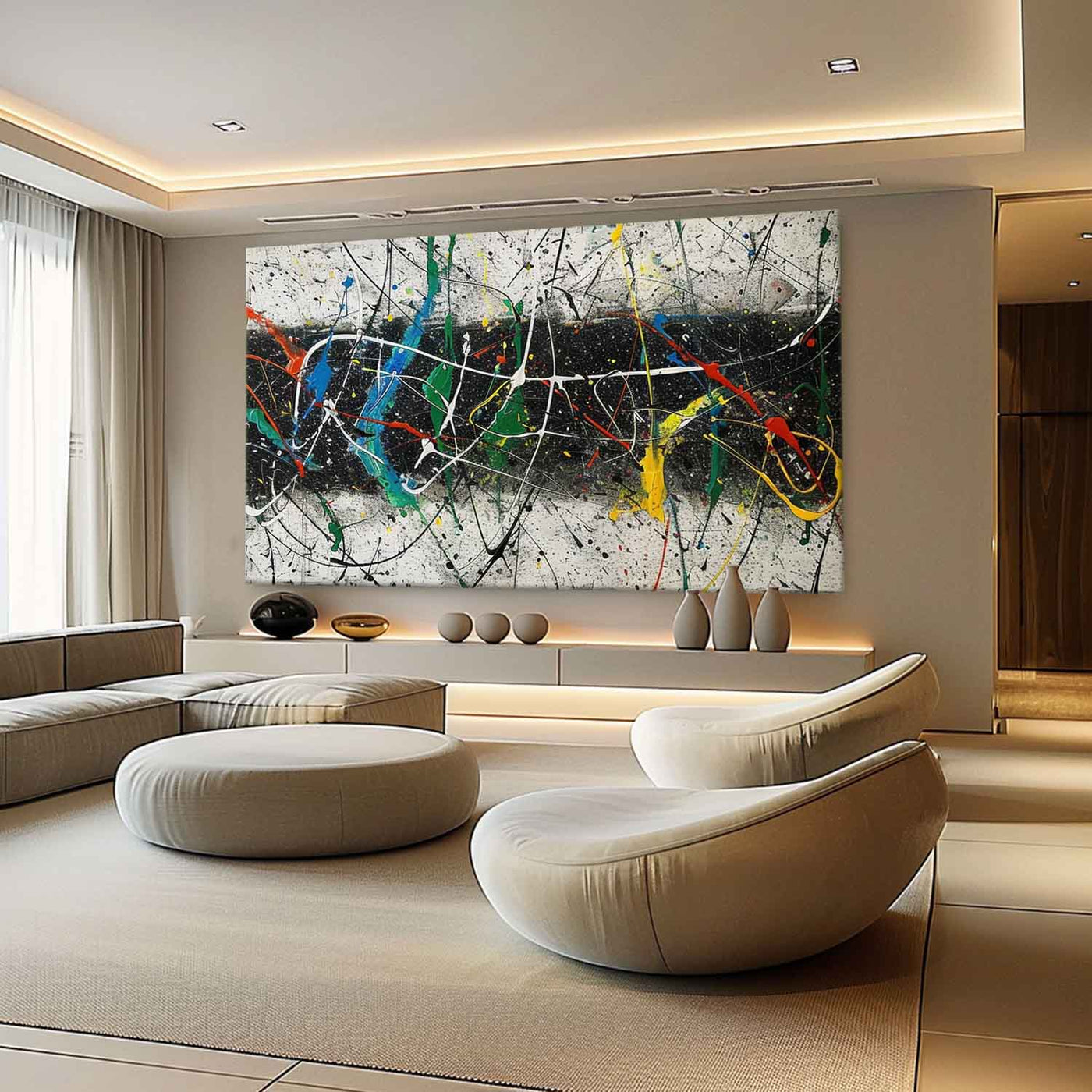 Abstract Expressionist Art #AEA031