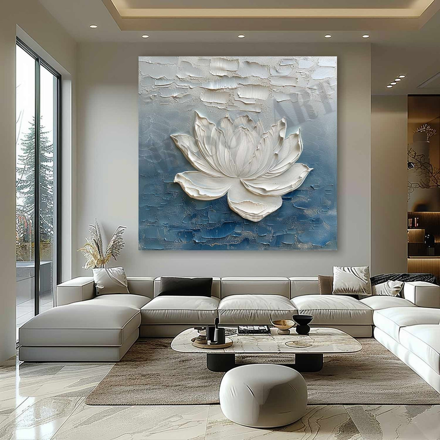 Plaster Art Texture Painting #SG328