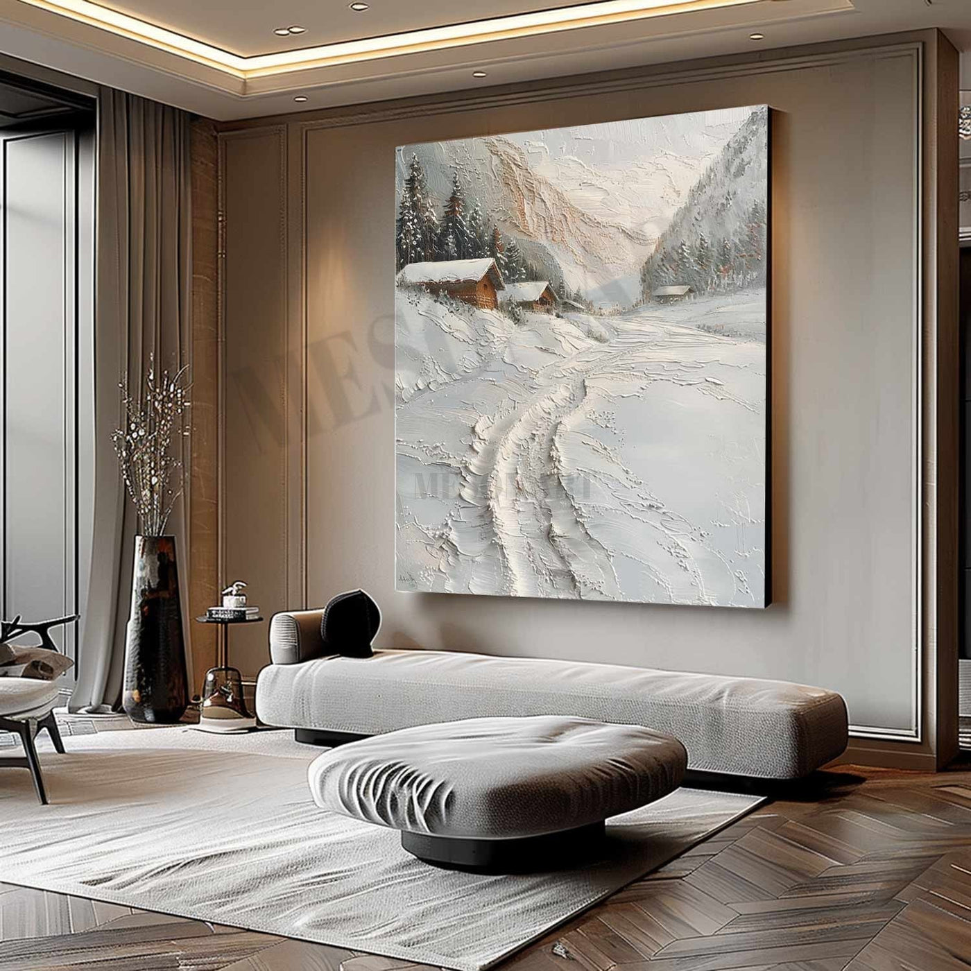 Plaster Art Texture Painting #SG325