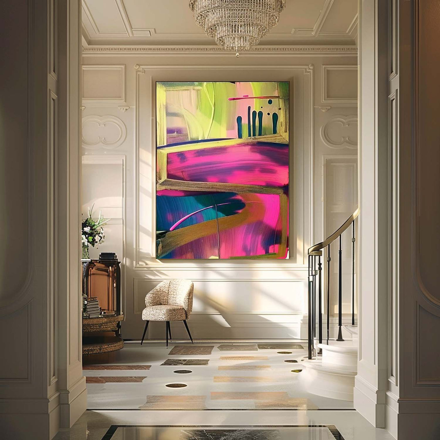 COLORFUL PAINTING #CA154