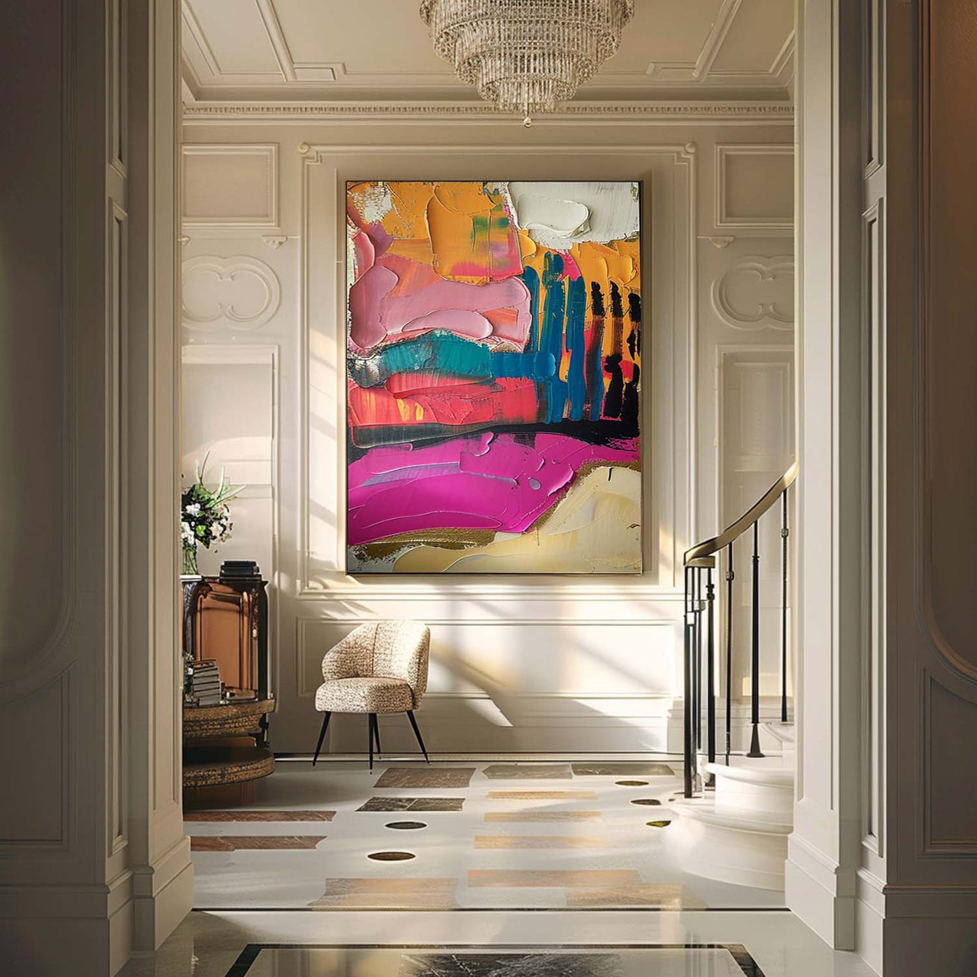 COLORFUL PAINTING #CA152