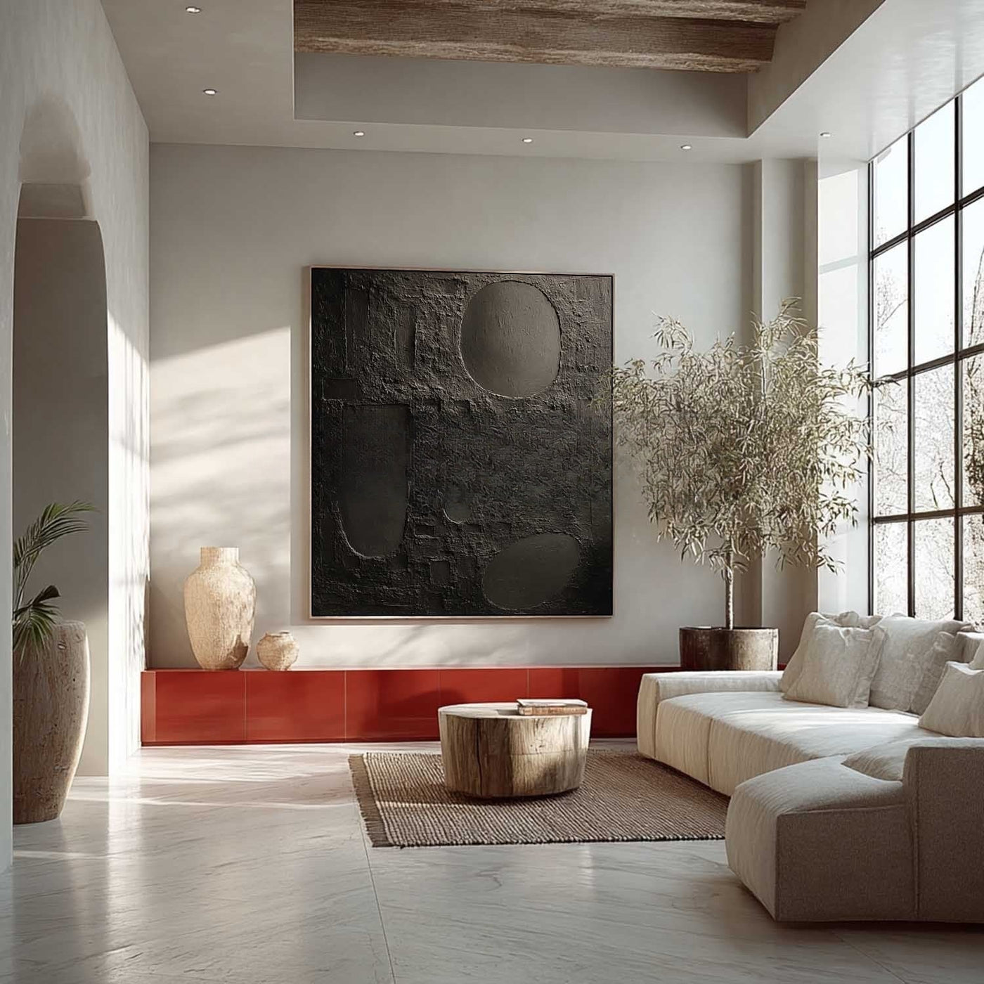 Plaster Art Texture Painting #SG393