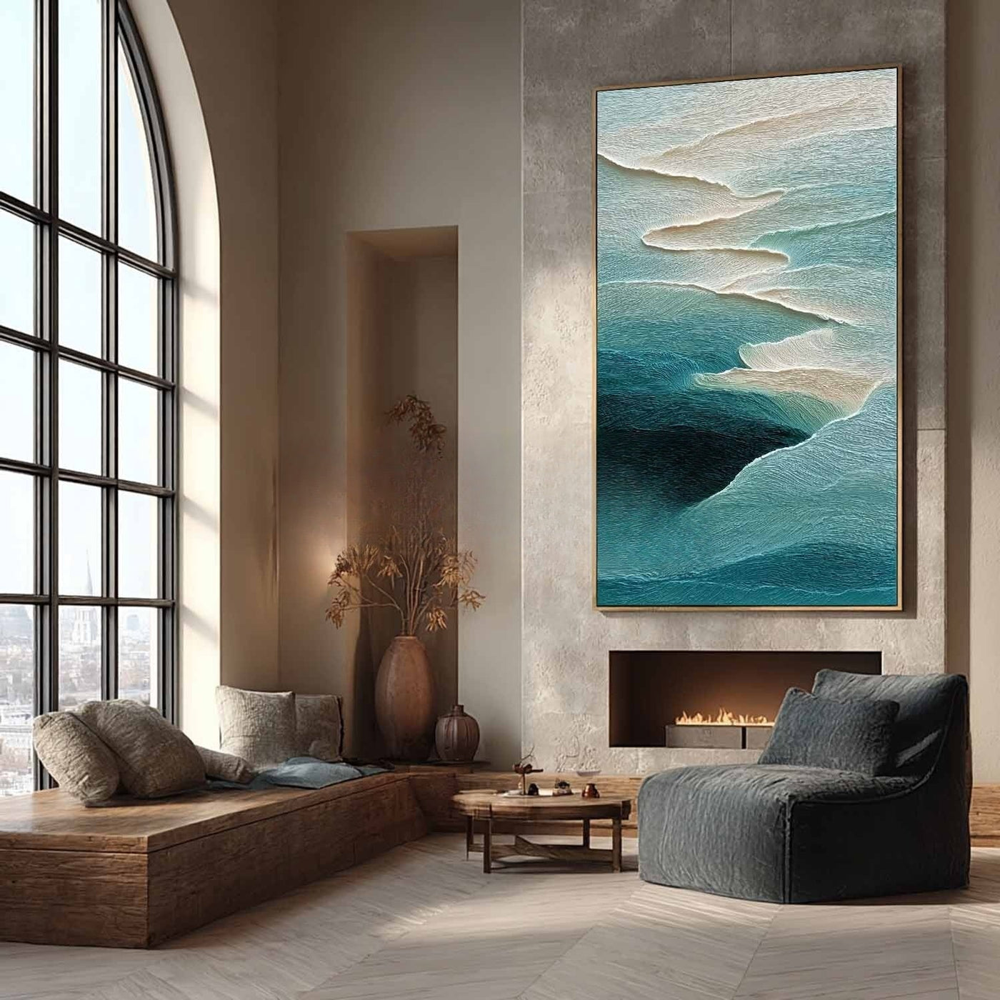 Plaster Art Texure Painting #SG546