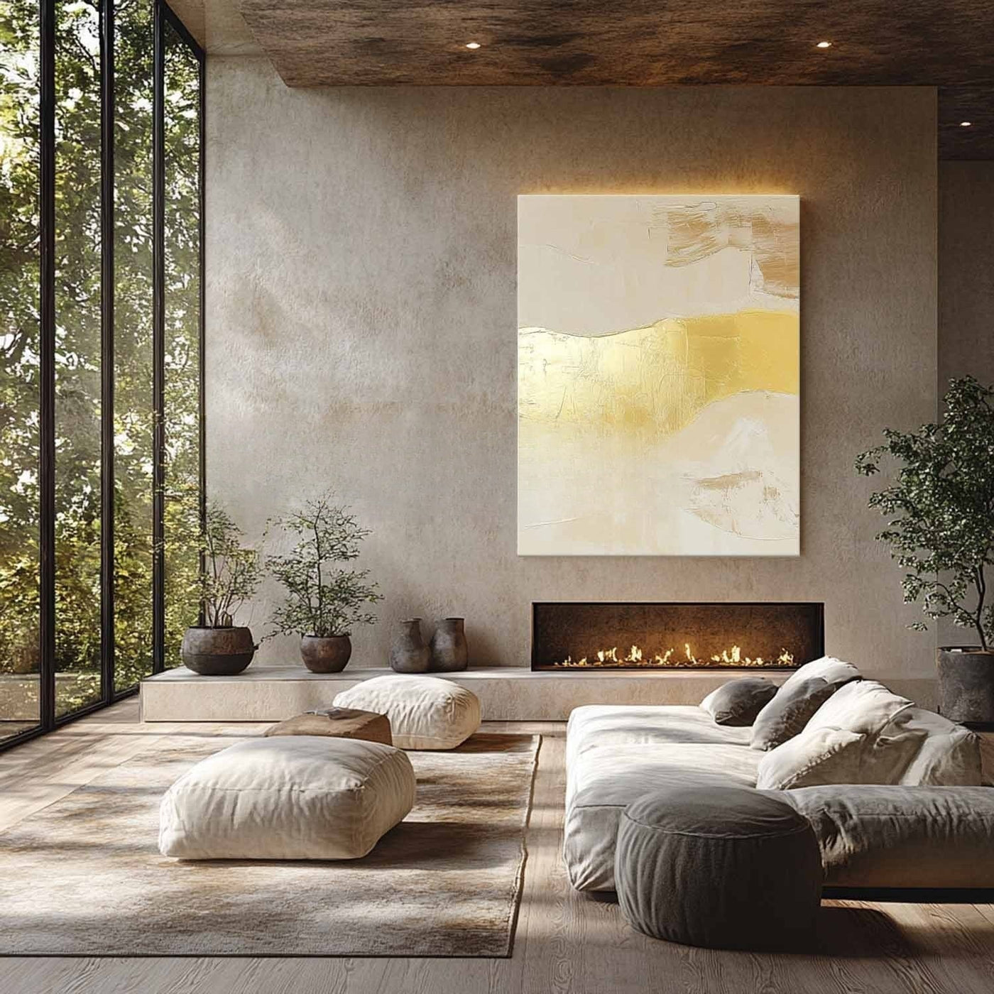 Plaster Art Texture Painting #SG367