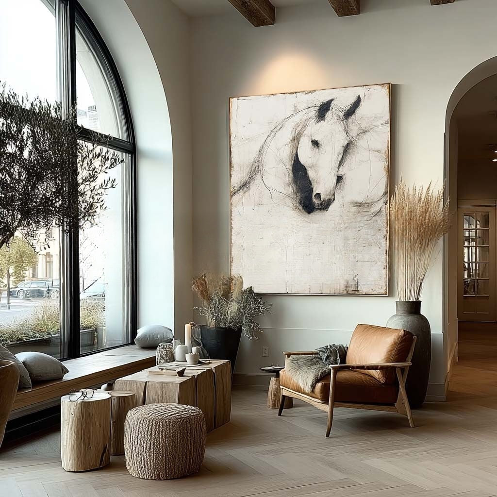 Contemporary Horse Art #HA040