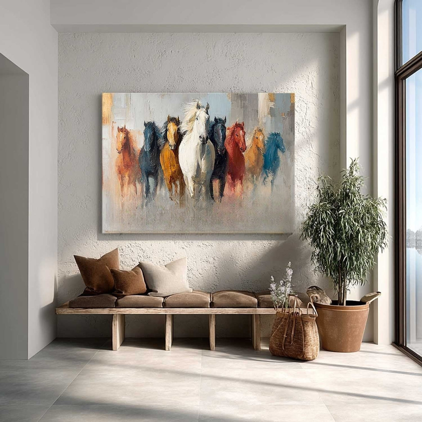 Contemporary Horse Art #HA036