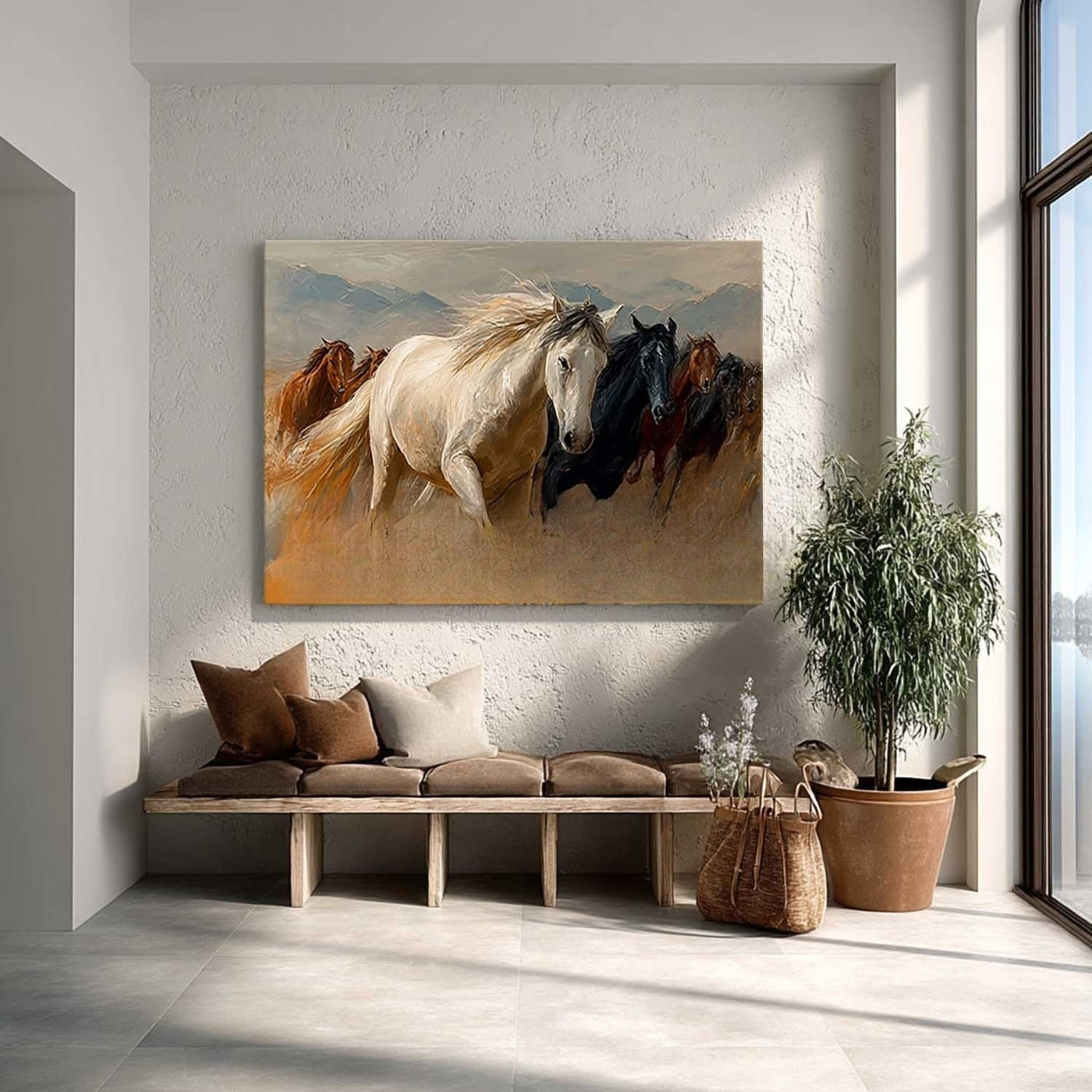 Contemporary Horse Art #HA038