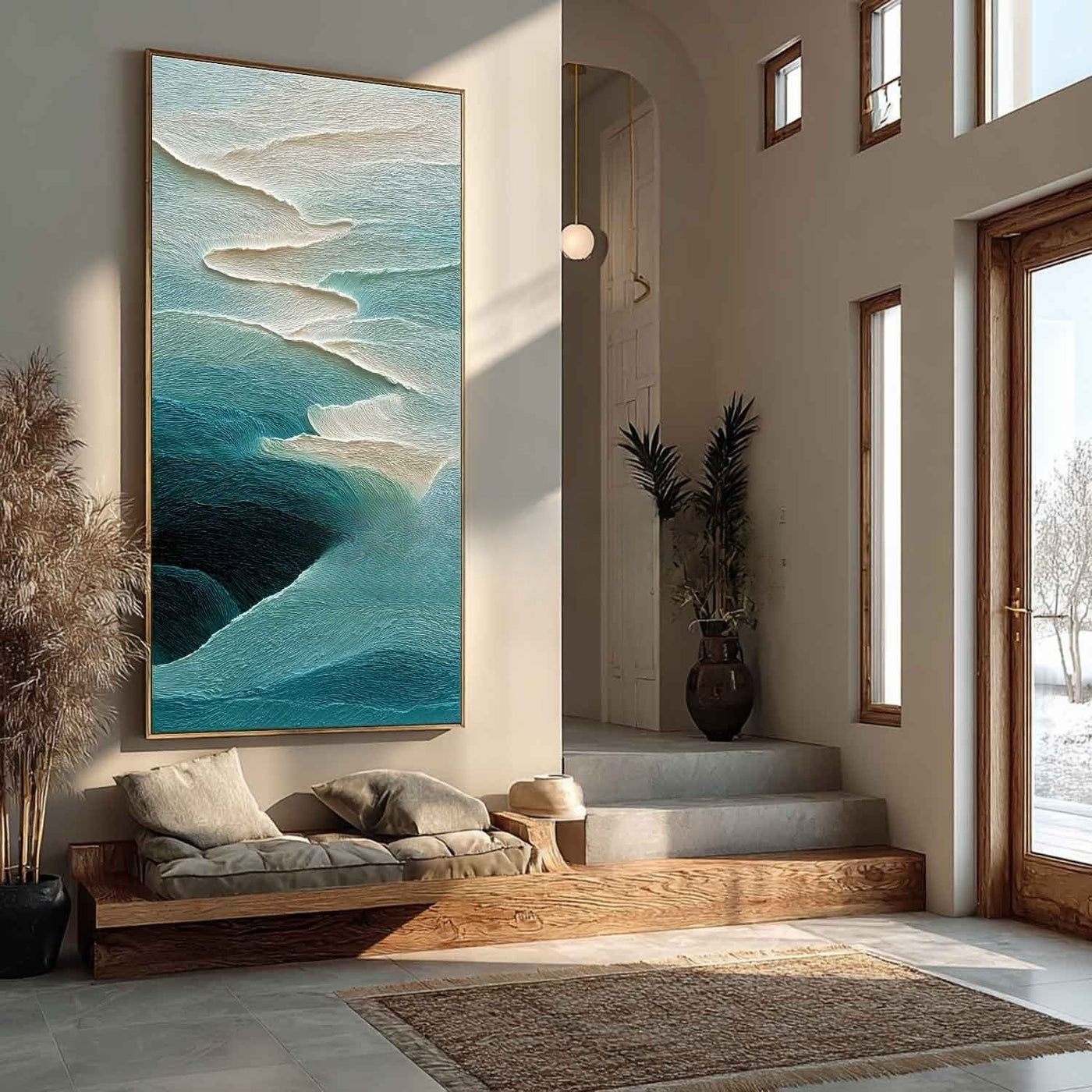 Plaster Art Texure Painting #SG546