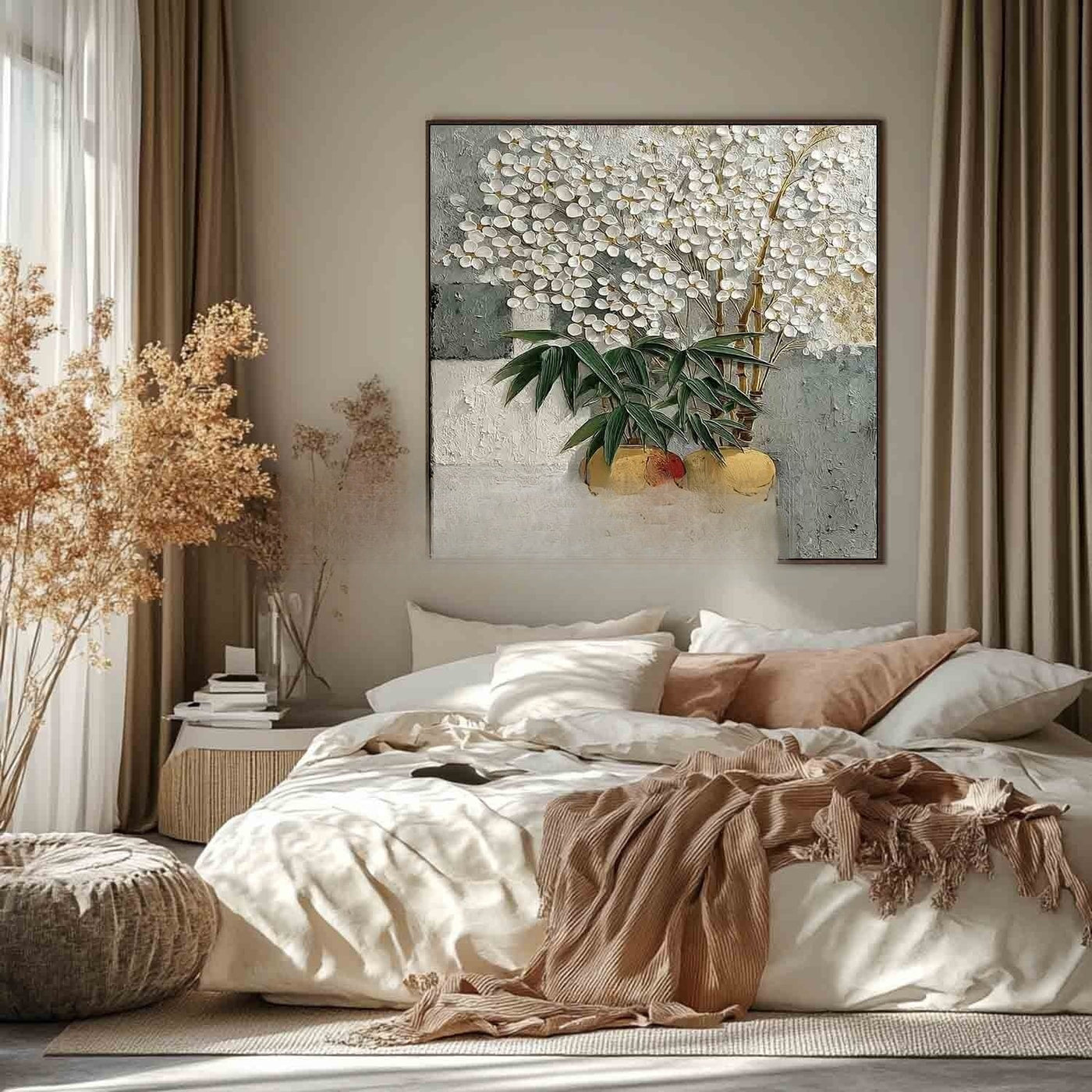 Plaster Art Texture Painting #SG486