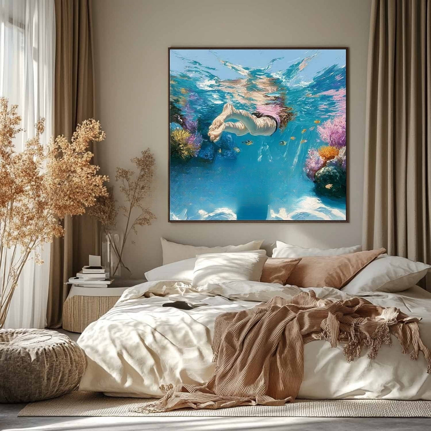 Plaster Art Texture Painting #SG464