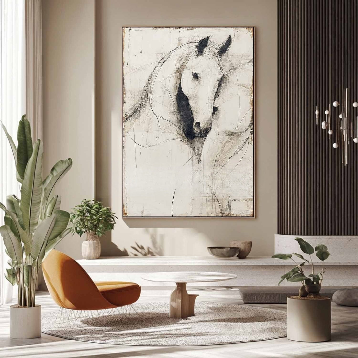 Contemporary Horse Art #HA040