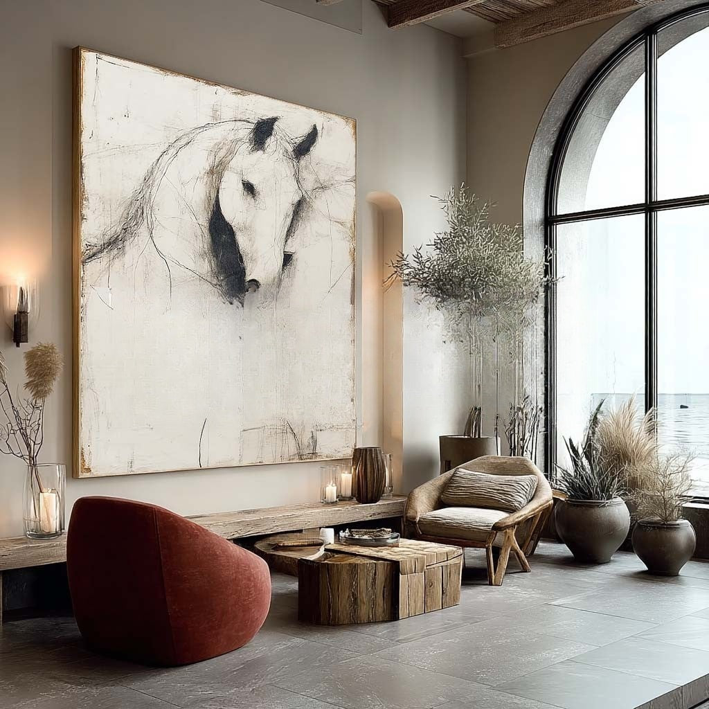 Contemporary Horse Art #HA040