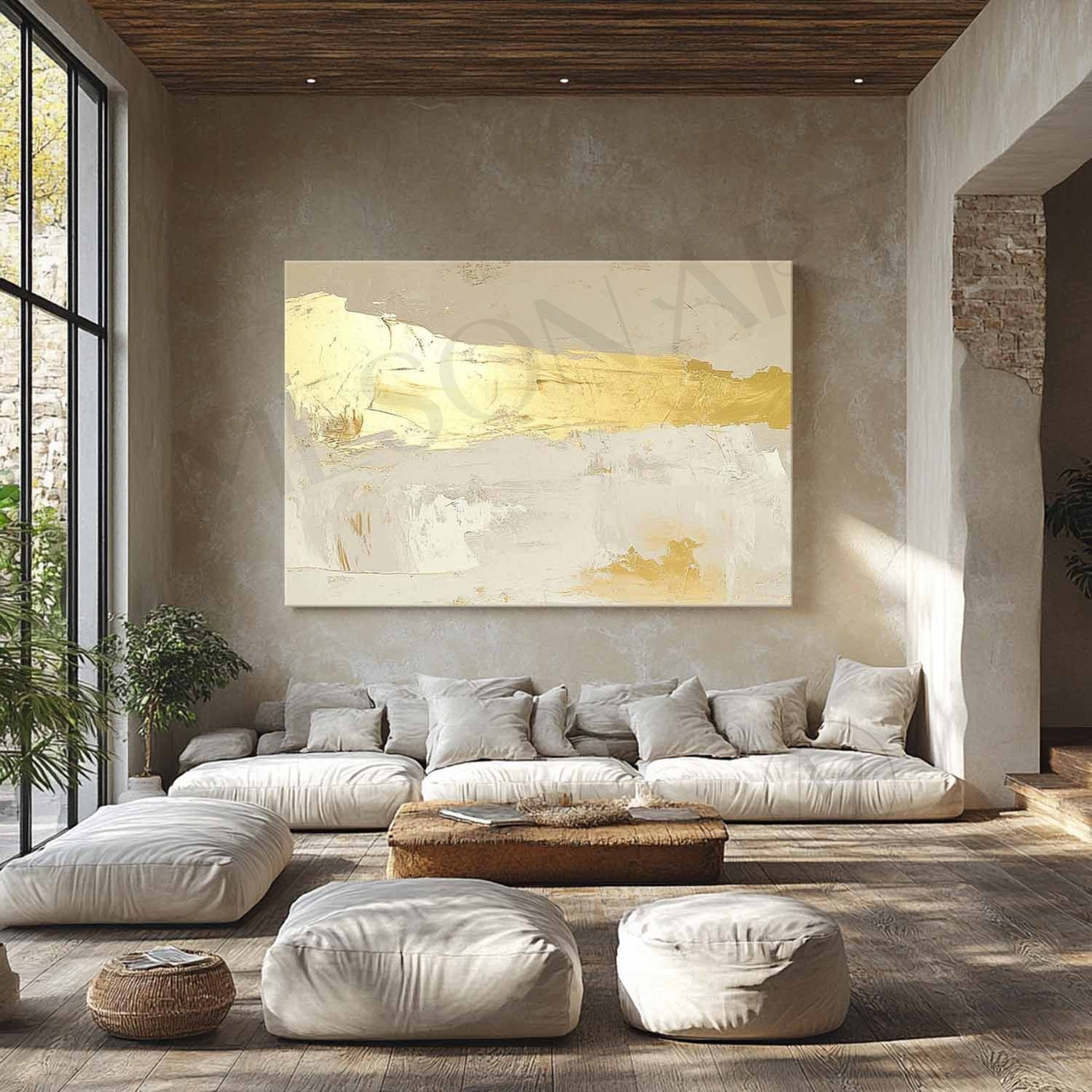 Plaster Art Texture Painting #SG364