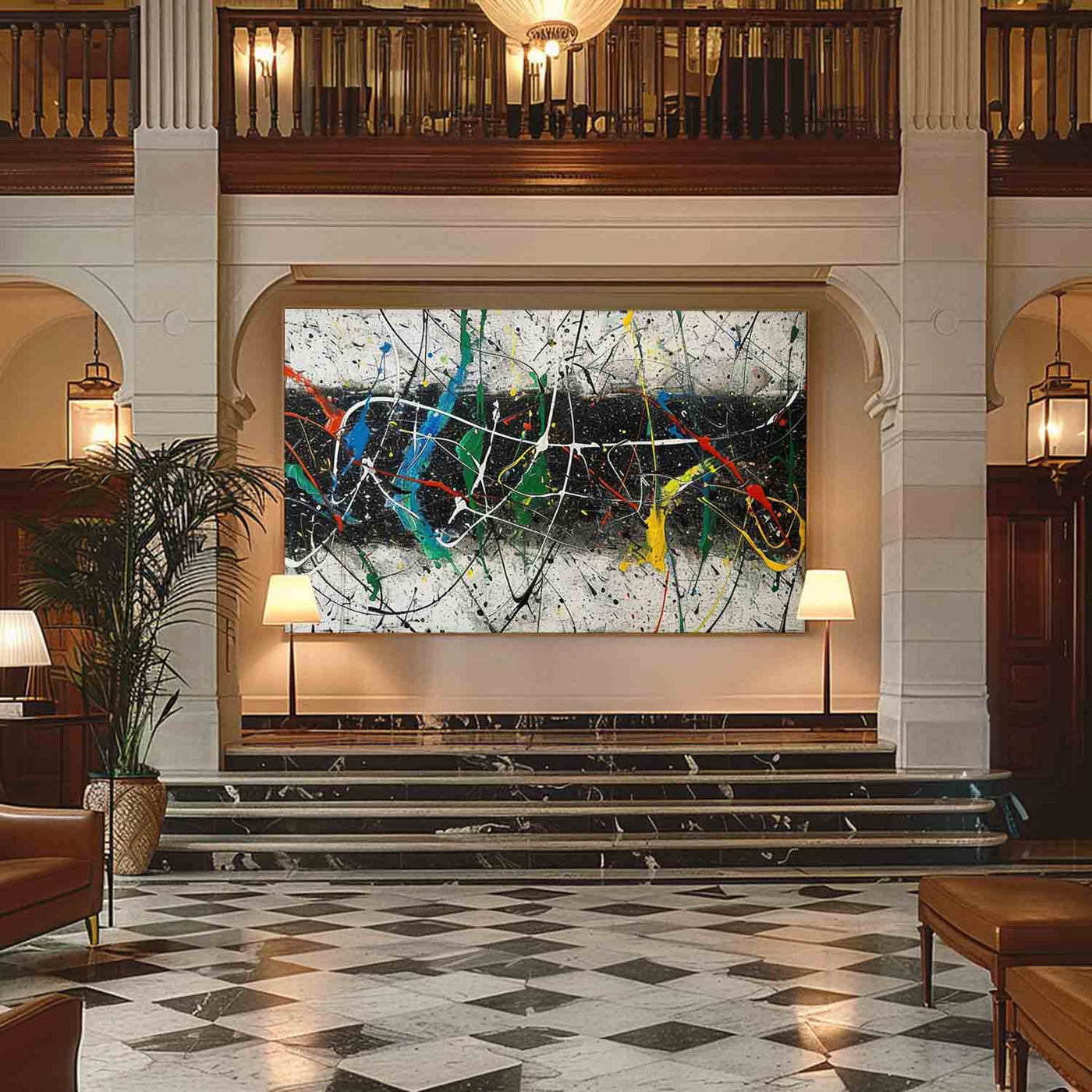 Abstract Expressionist Art #AEA031