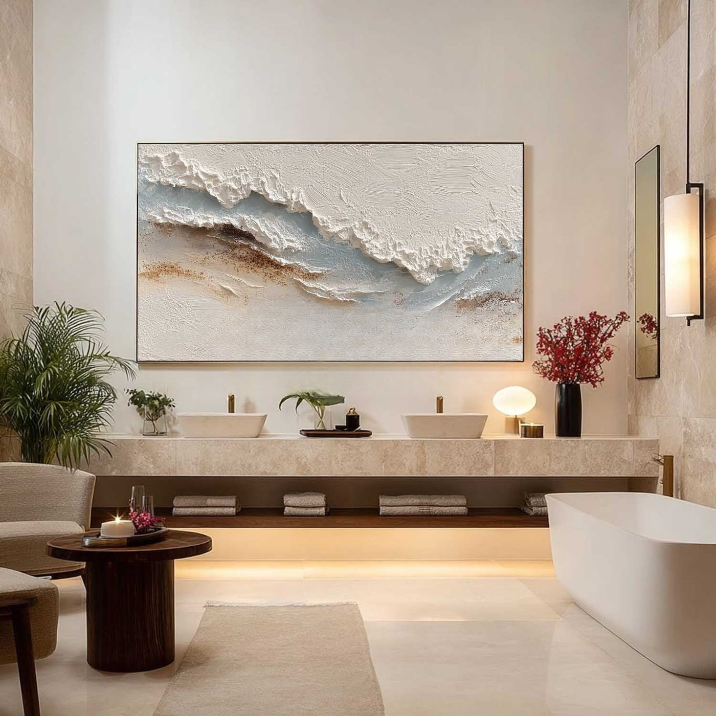 Plaster Art Texture Painting #SG456