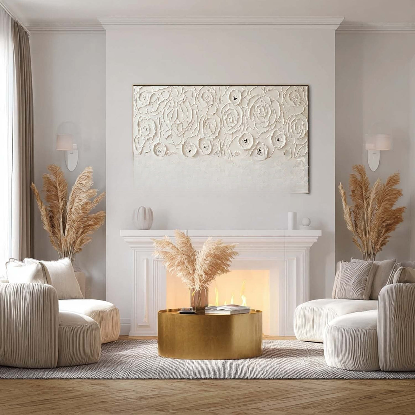 Plaster Art Texure Painting #SG585