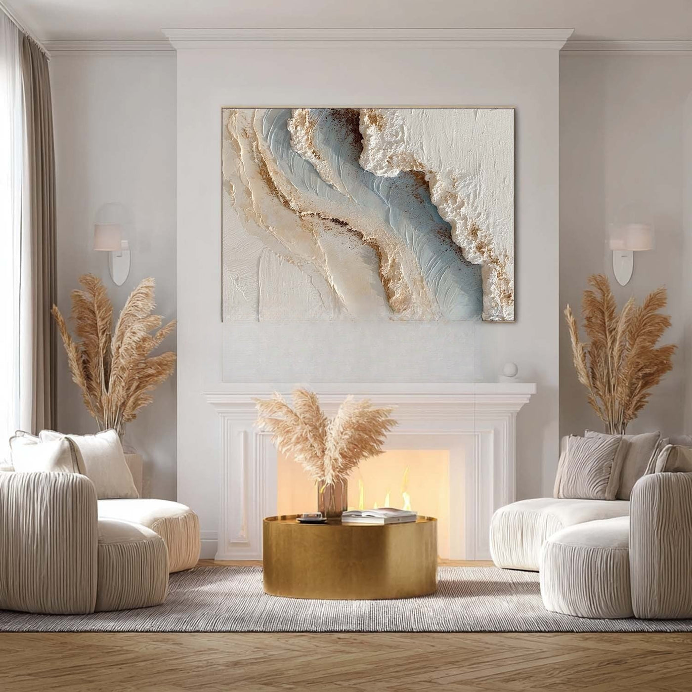 Plaster Art Texure Painting #SG526