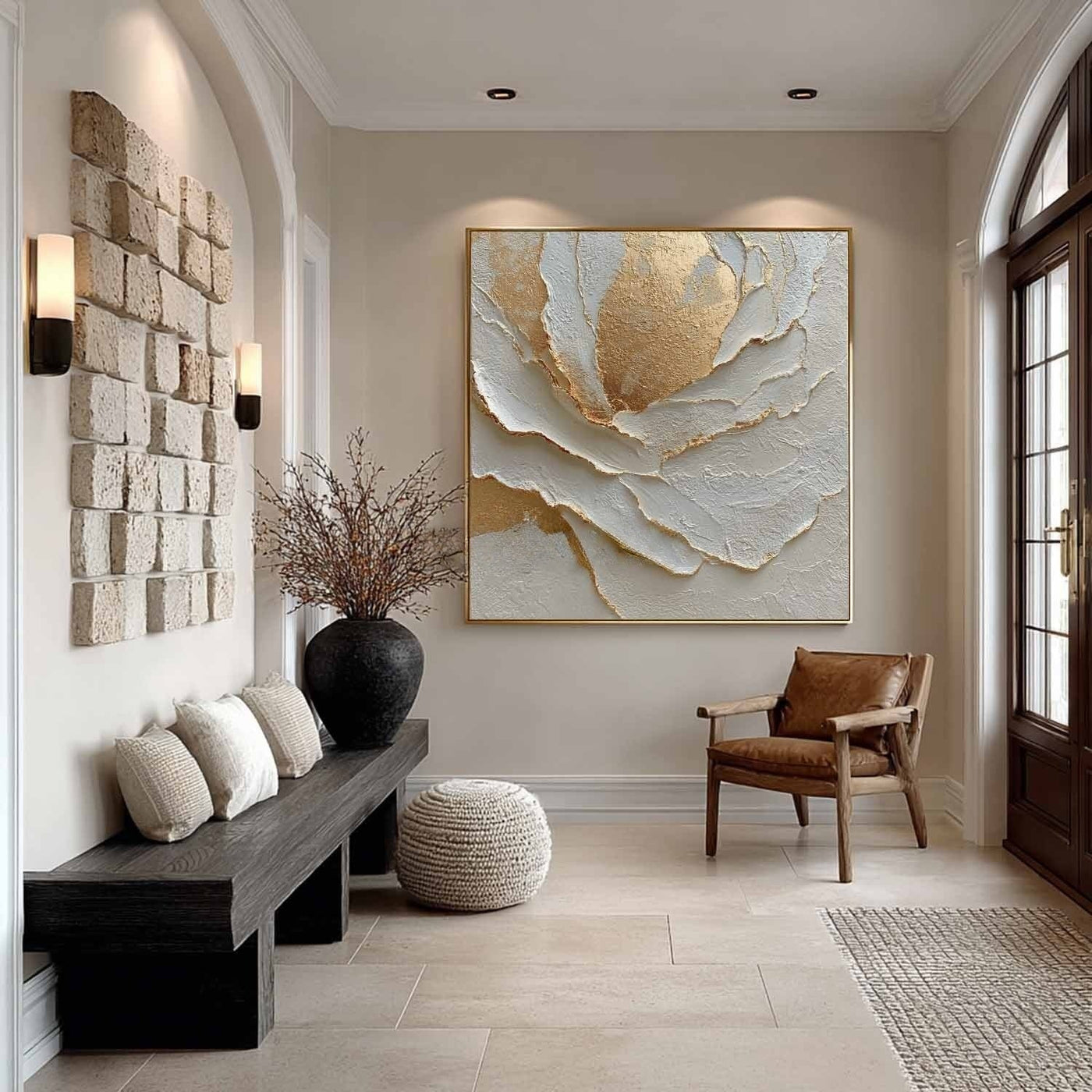 Plaster Art Texture Painting #SG475