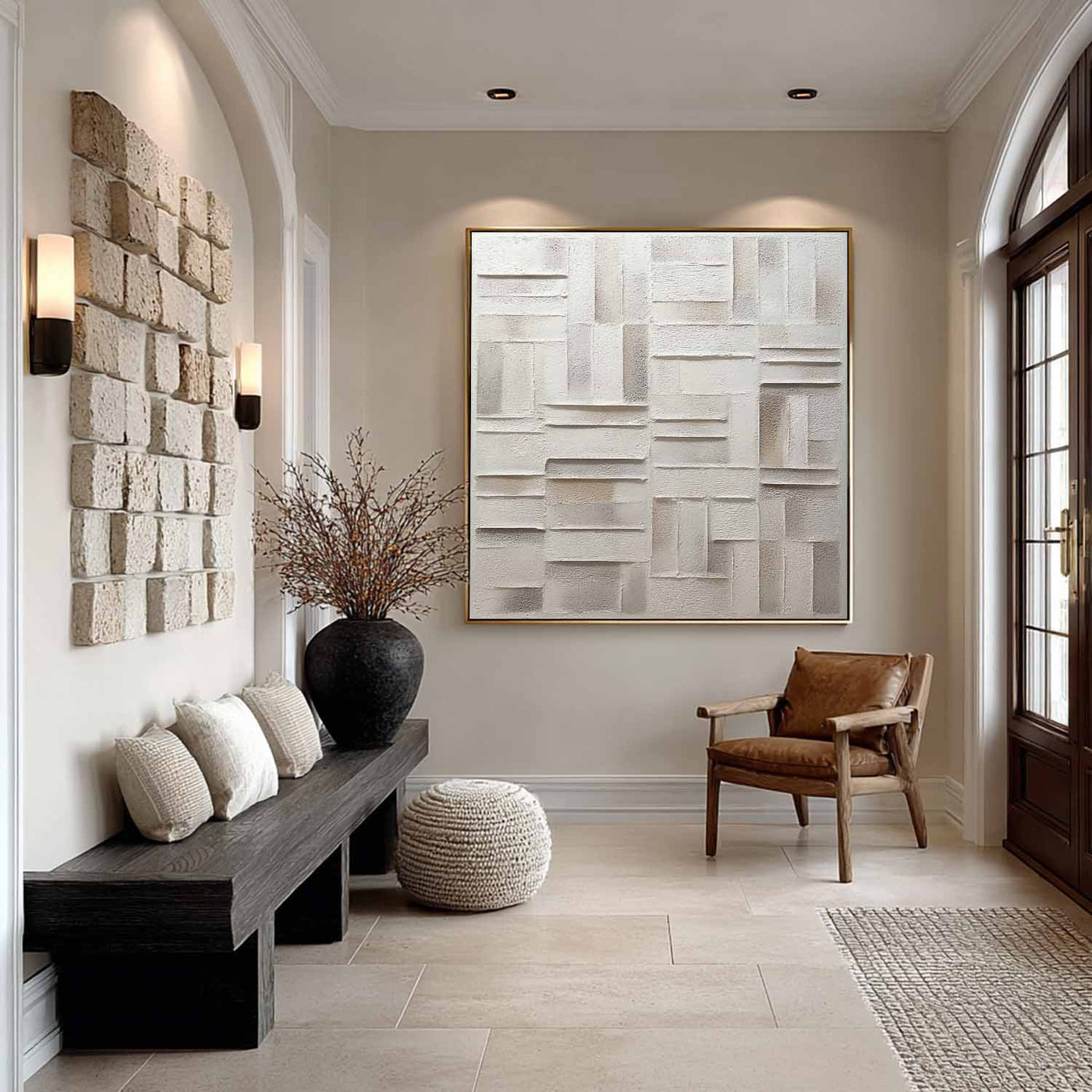 Plaster Art Texture Painting #SG405