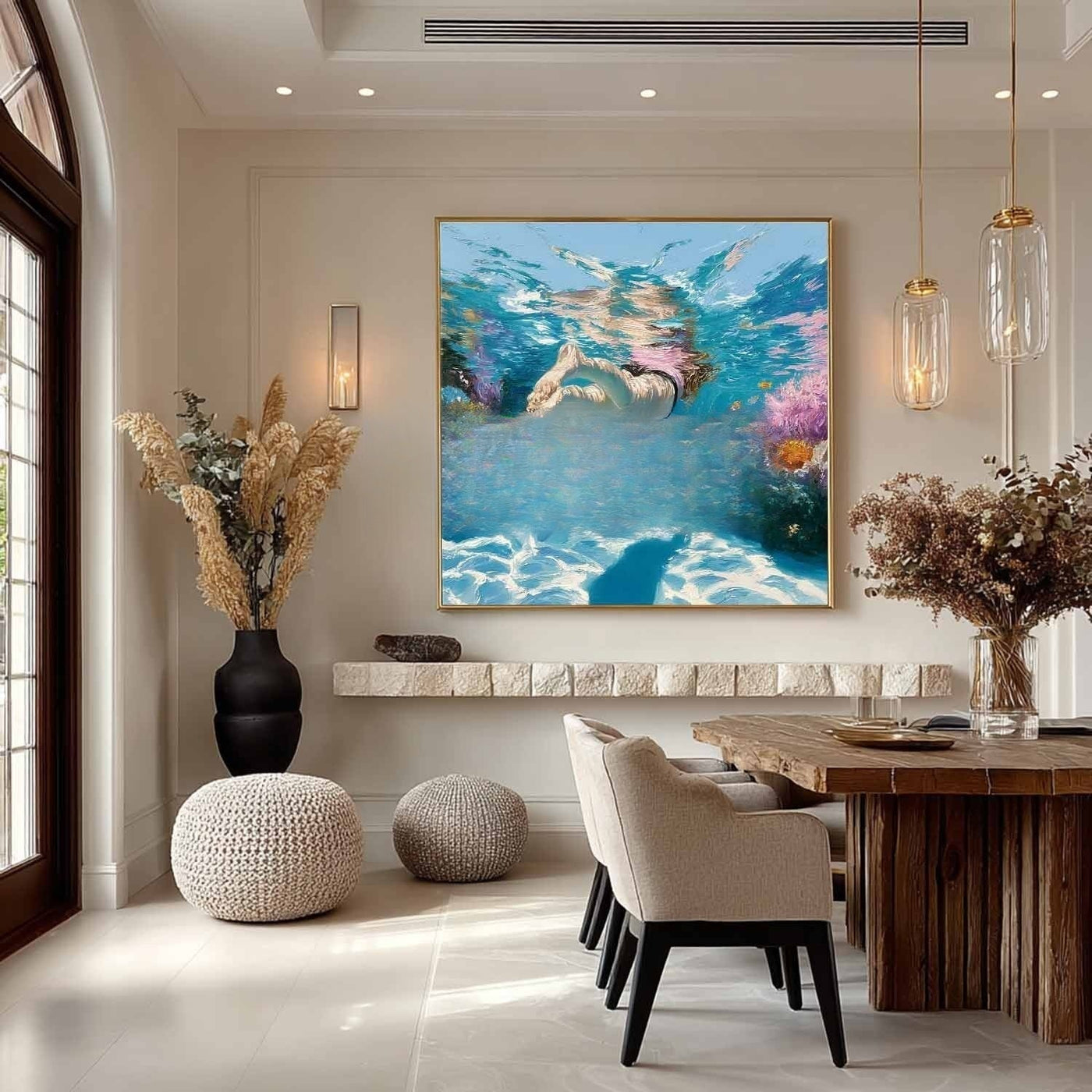 Plaster Art Texture Painting #SG464