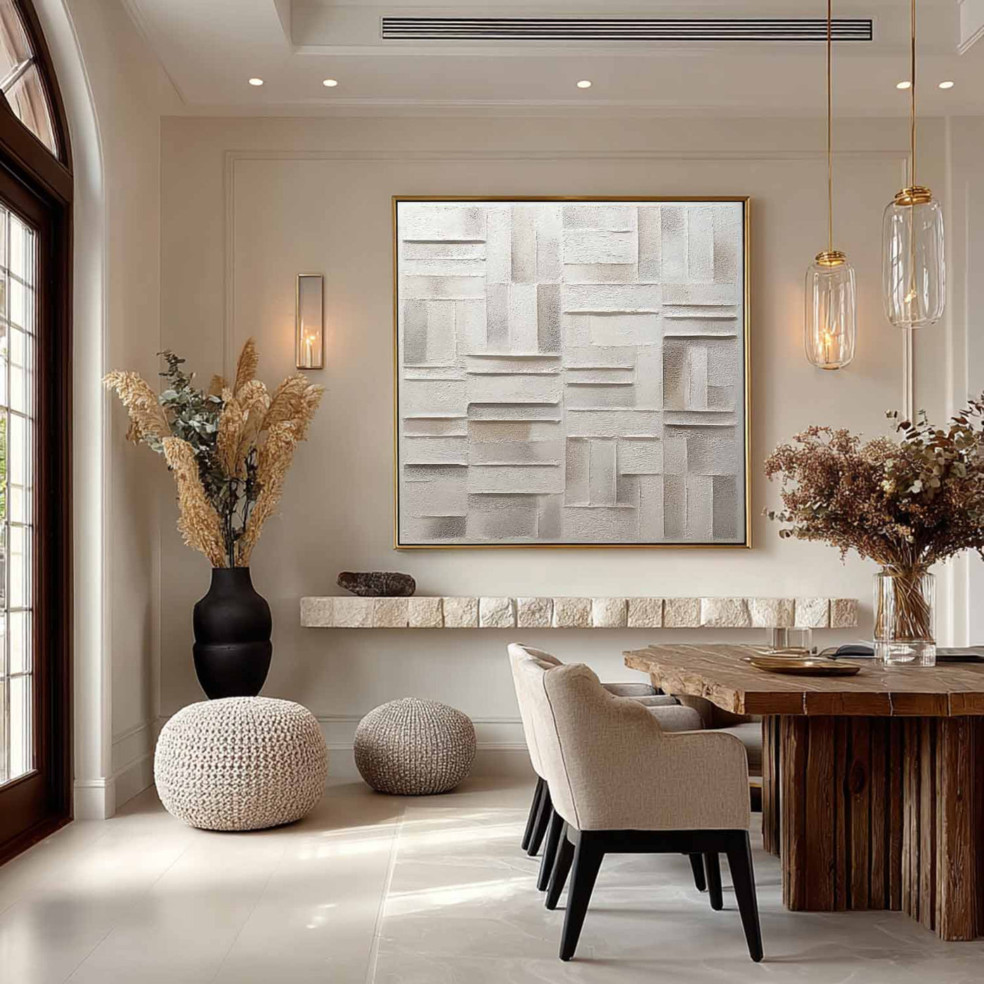 Plaster Art Texture Painting #SG405
