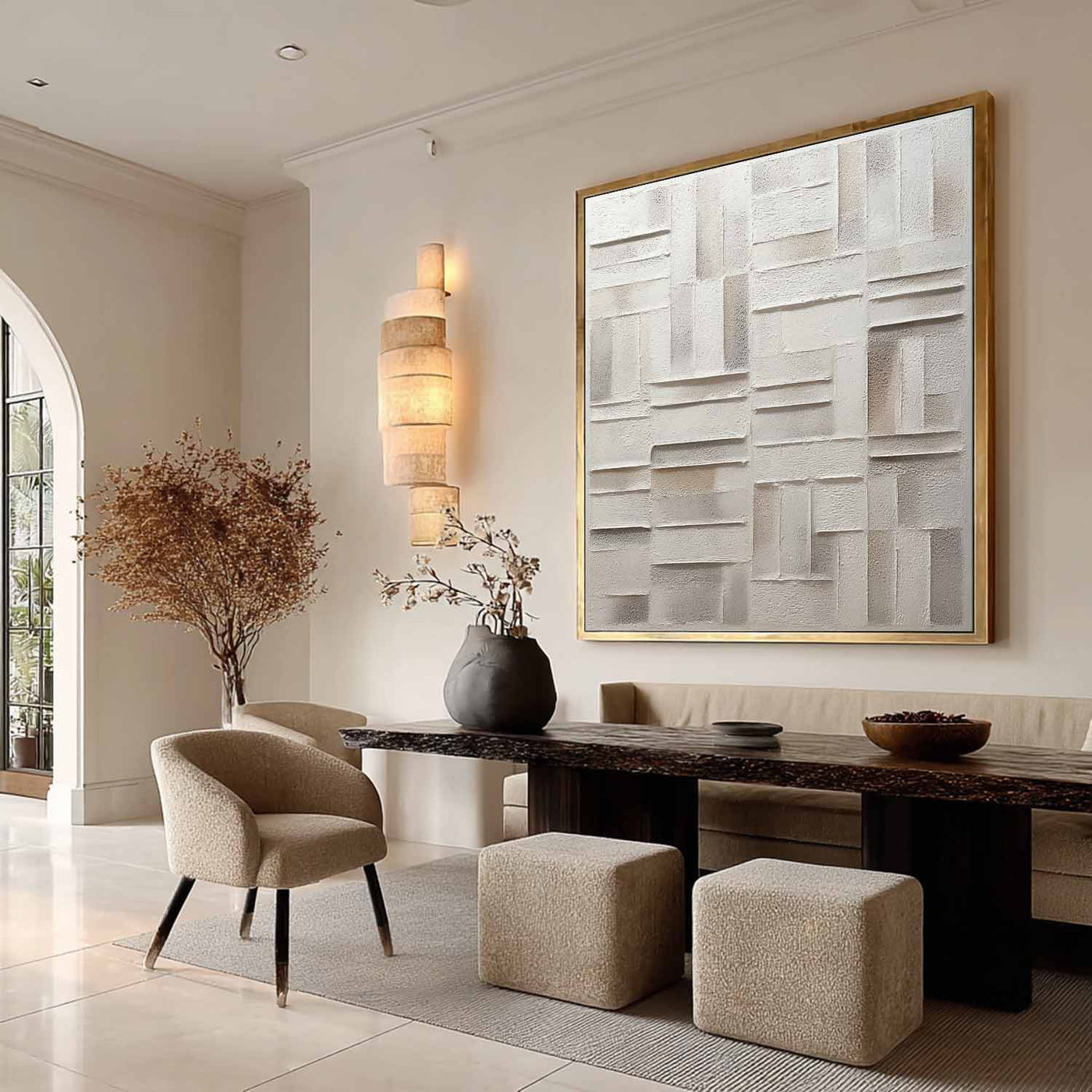 Plaster Art Texture Painting #SG405