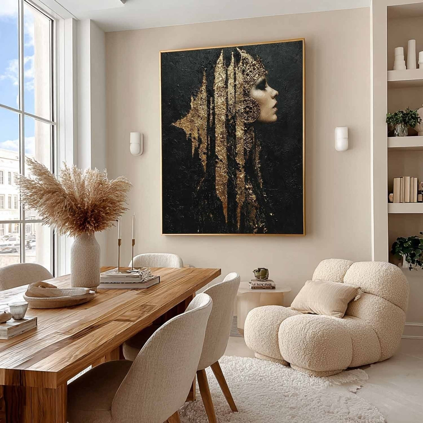 Plaster Art Texture Painting #SG474