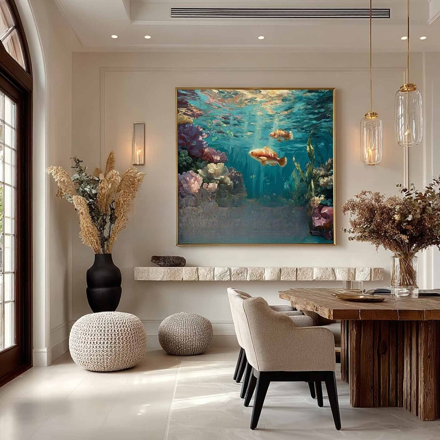 Plaster Art Texture Painting #SG453