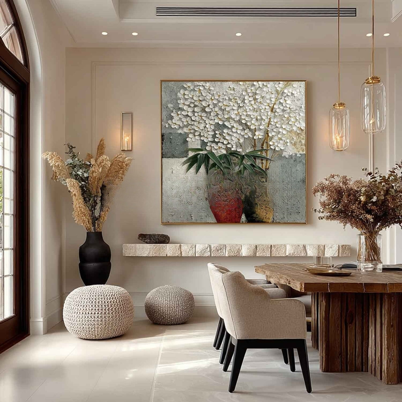 Plaster Art Texture Painting #SG486