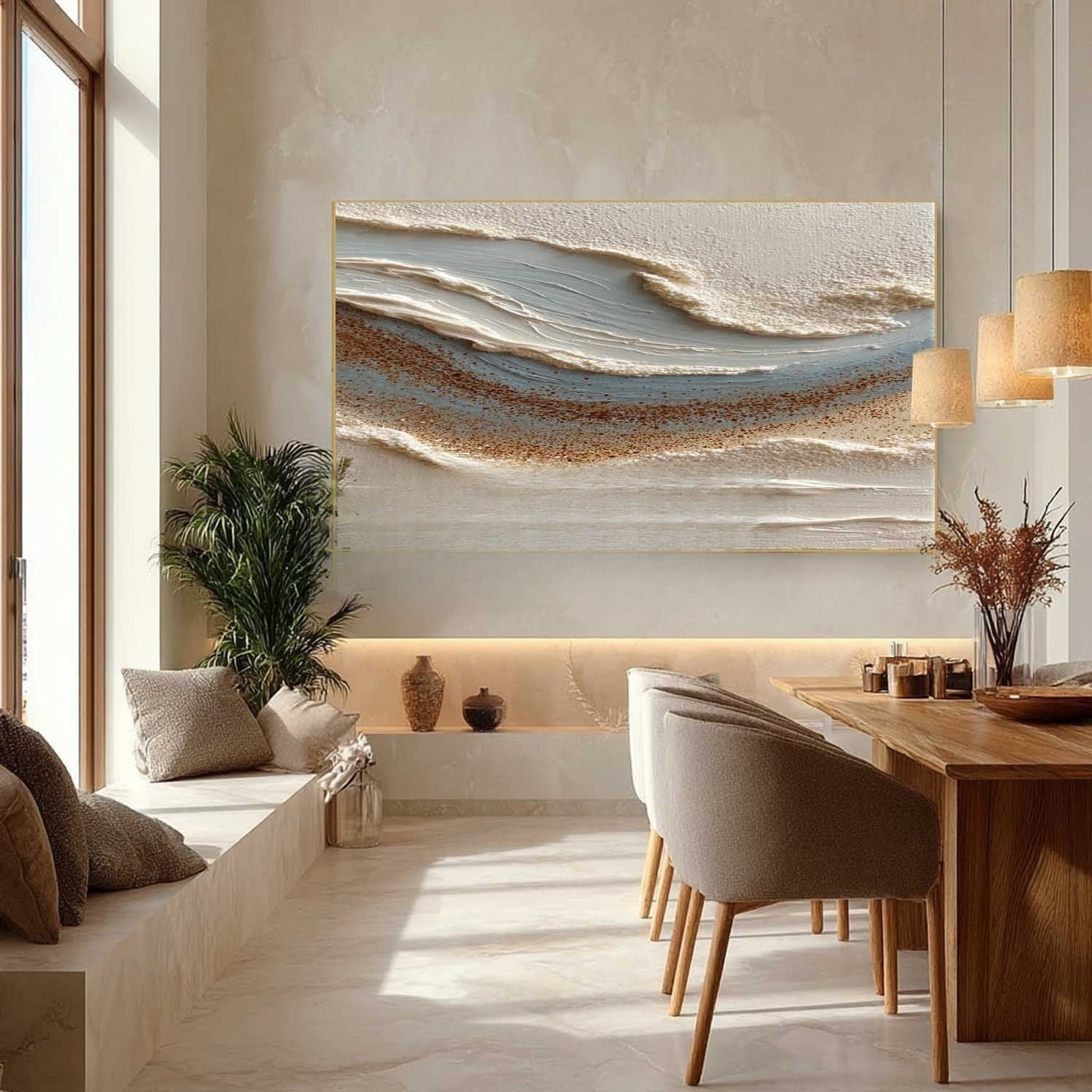 Plaster Art Texture Painting #SG457