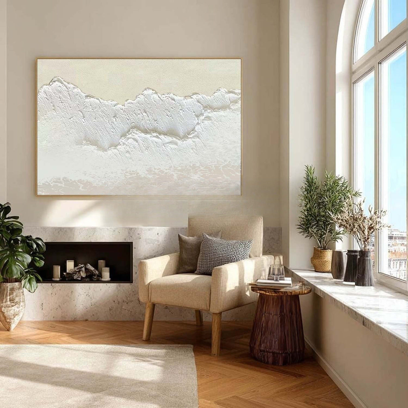 Plaster Art Texure Painting #SG648
