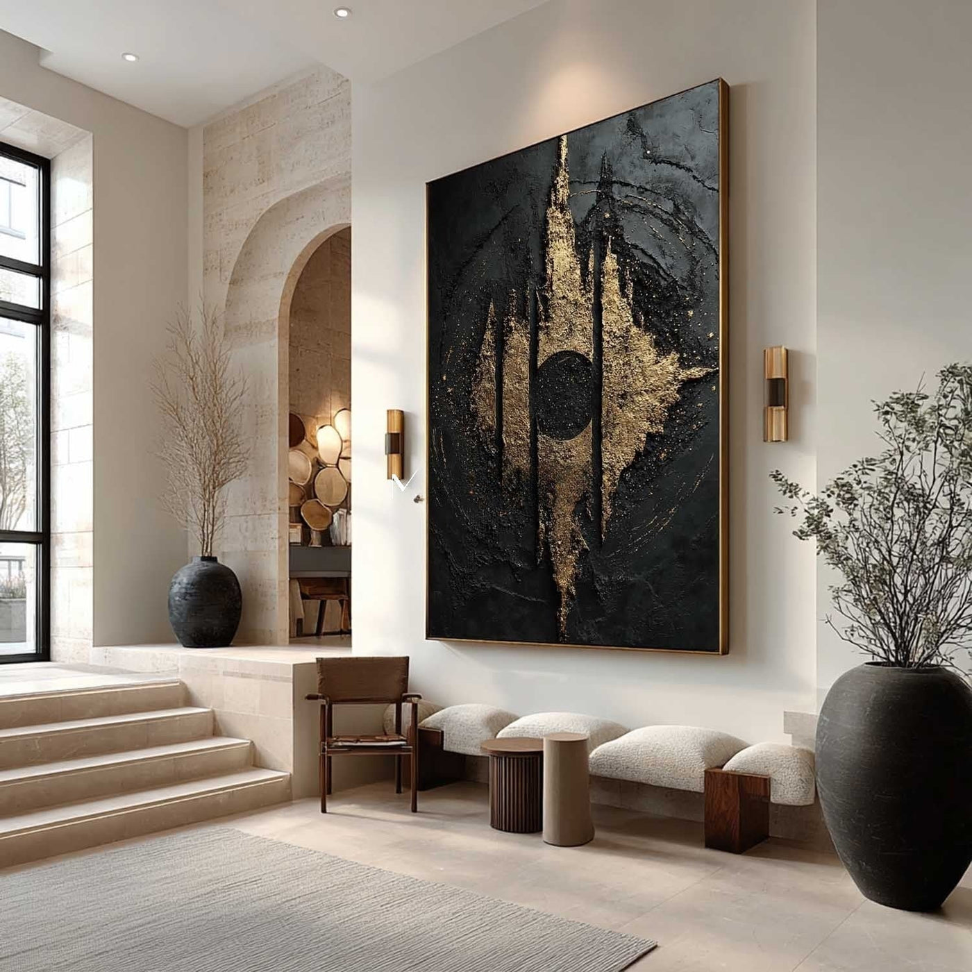 Plaster Art Texture Painting #SG466