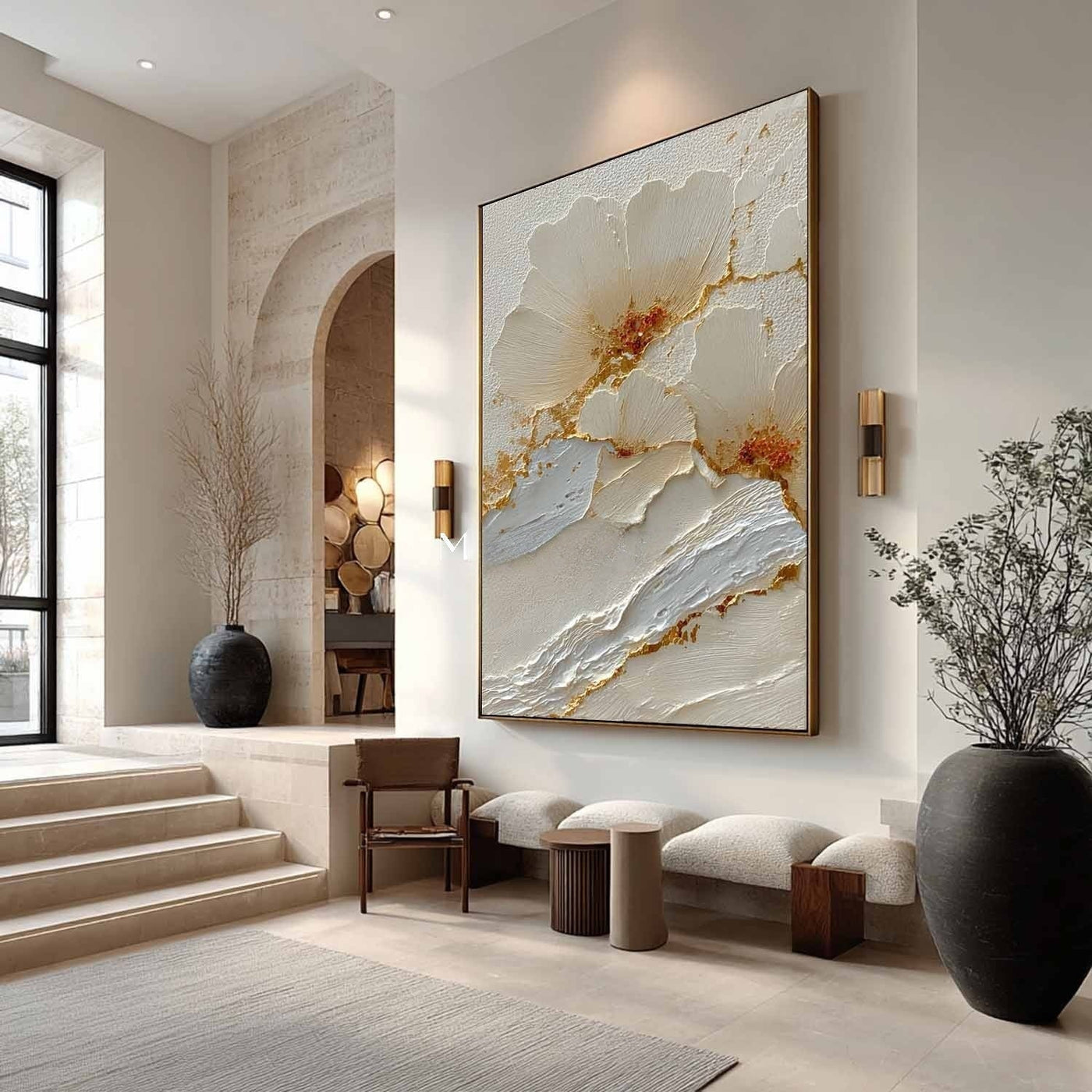Plaster Art Texture Painting #SG479