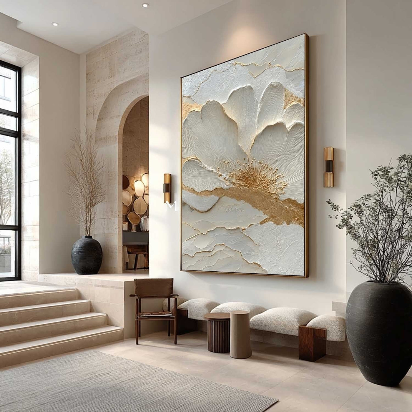 Plaster Art Texture Painting #SG480