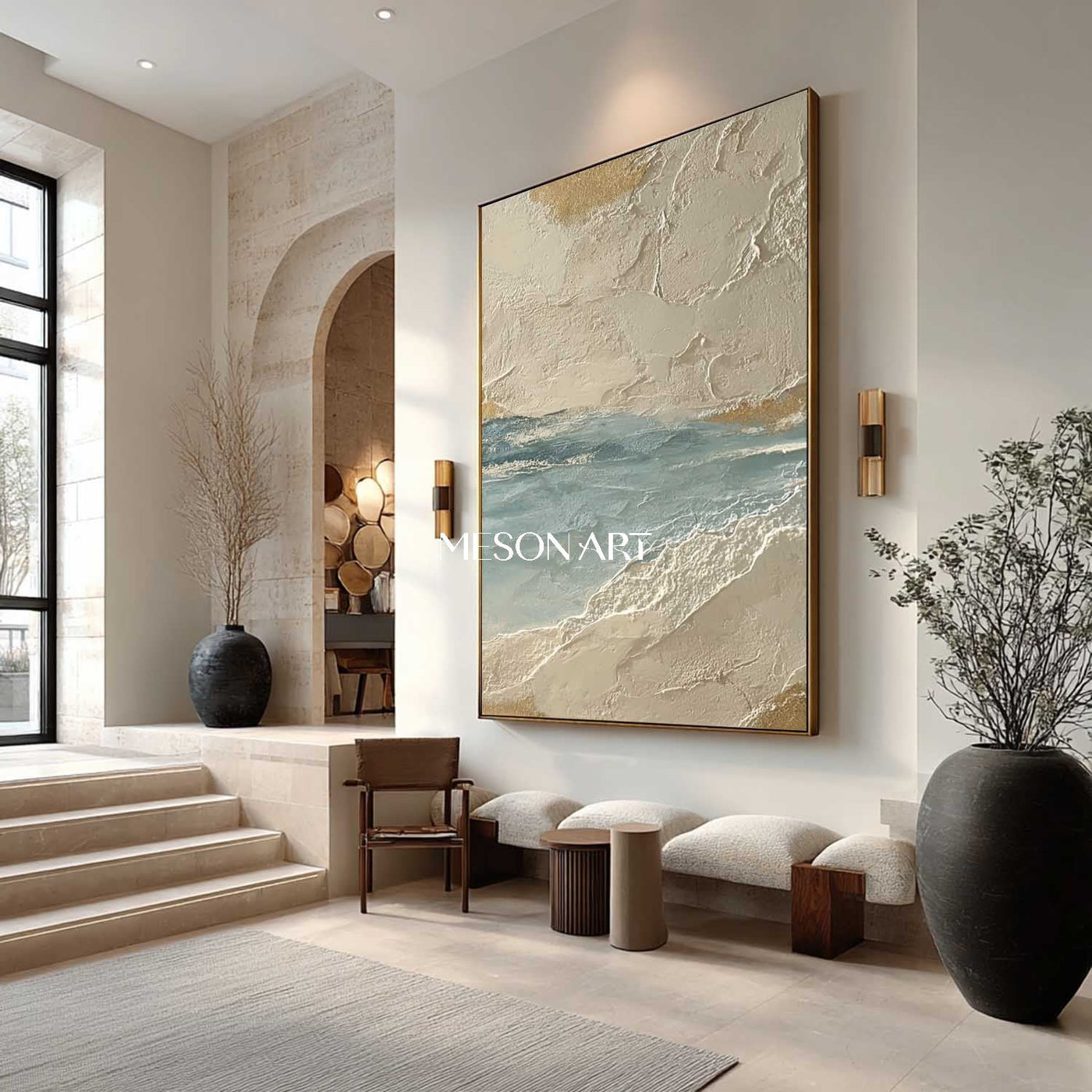 Plaster Art Texture Painting #SG482