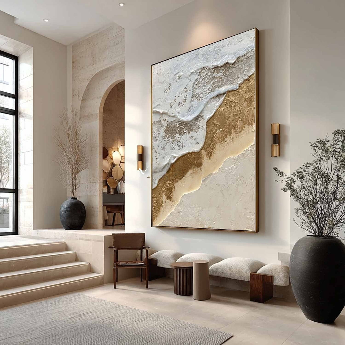 Plaster Art Texture Painting #SG483