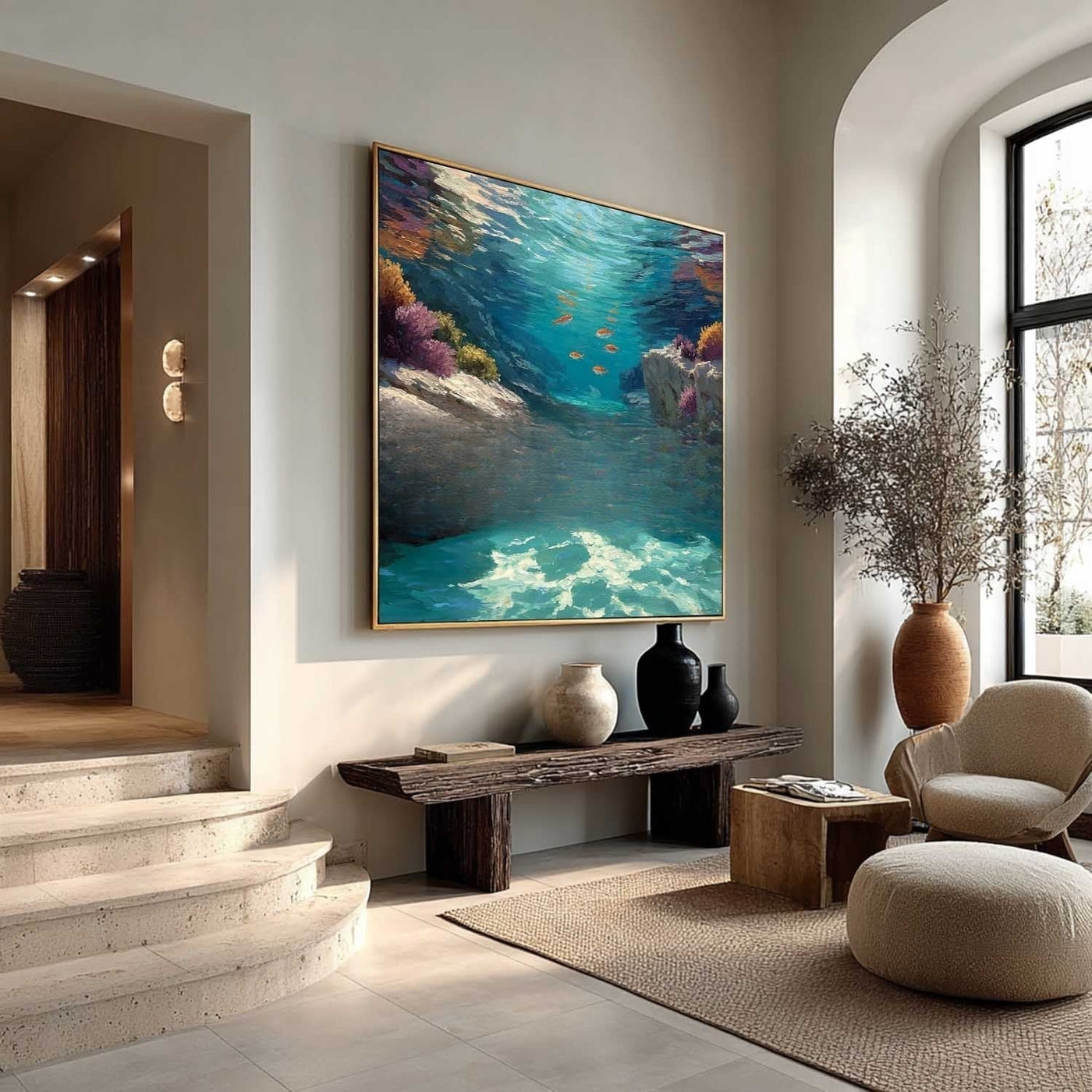 Plaster Art Texture Painting #SG463