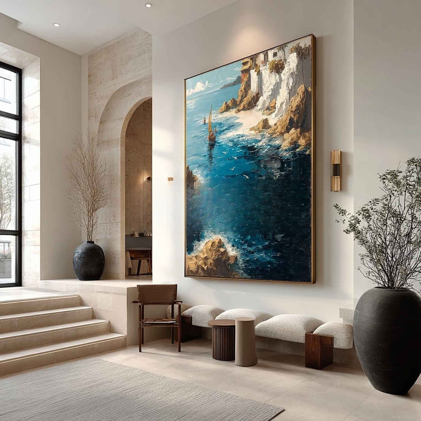 Plaster Art Texture Painting #SG438
