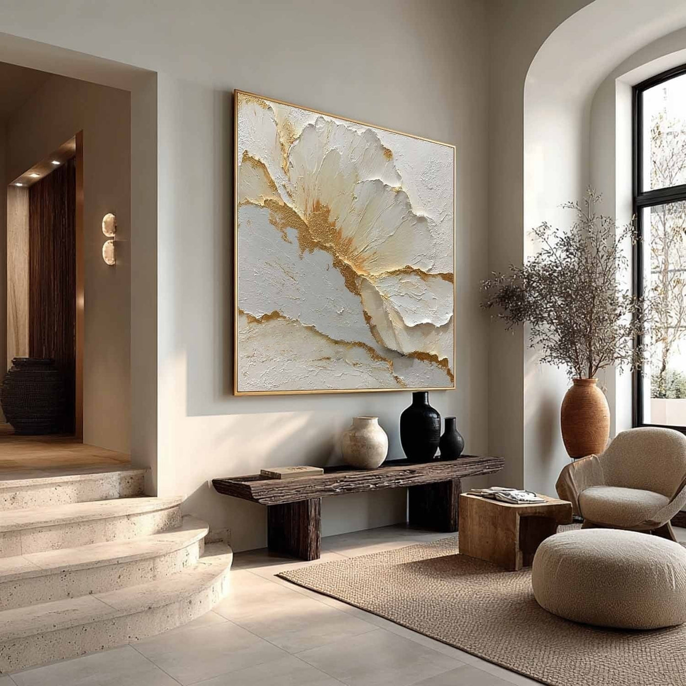 Plaster Art Texture Painting #SG477