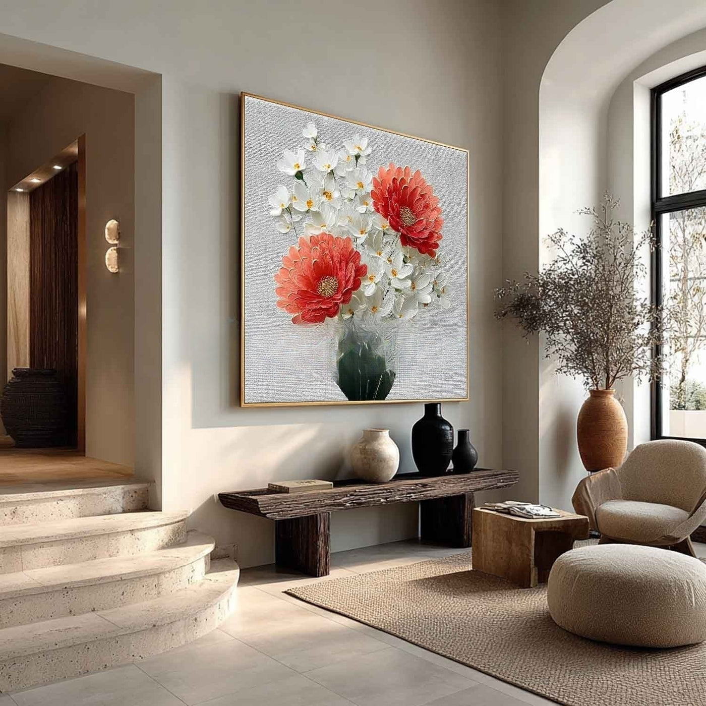 Plaster Art Texture Painting #SG502