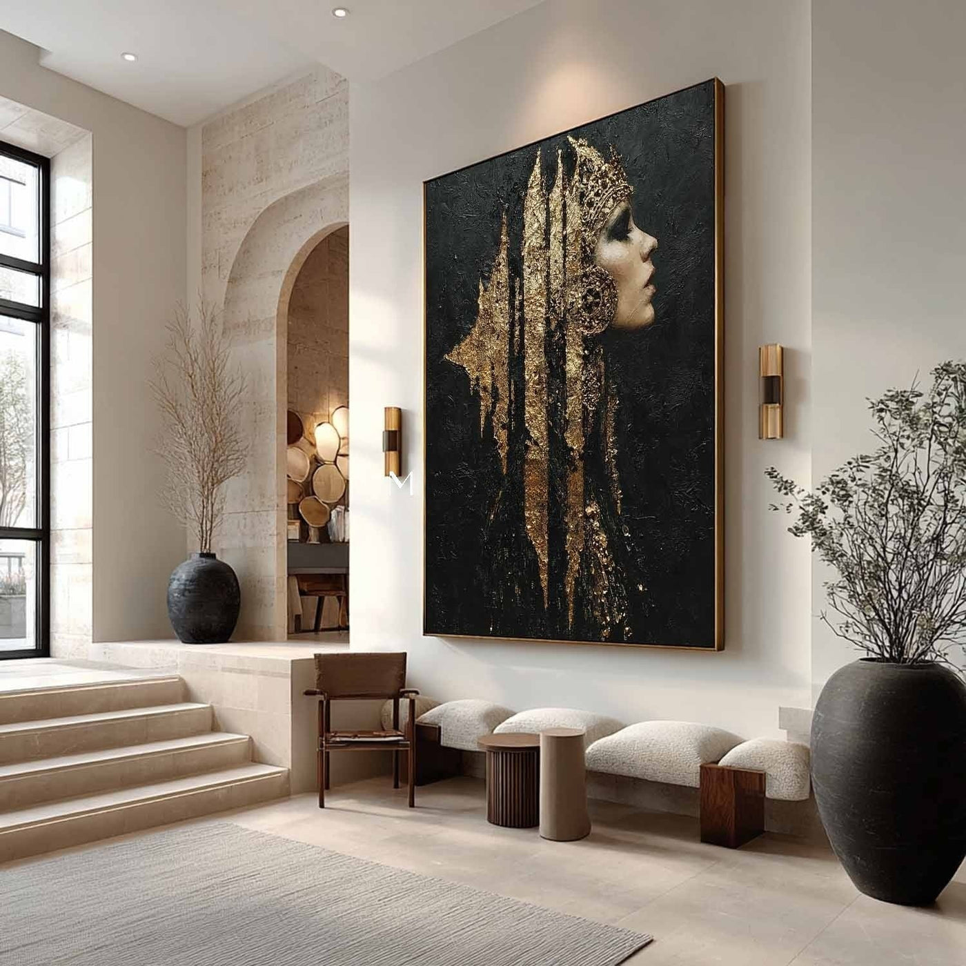 Plaster Art Texture Painting #SG474