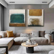 Abstract Painting Set Of 2 #SP157