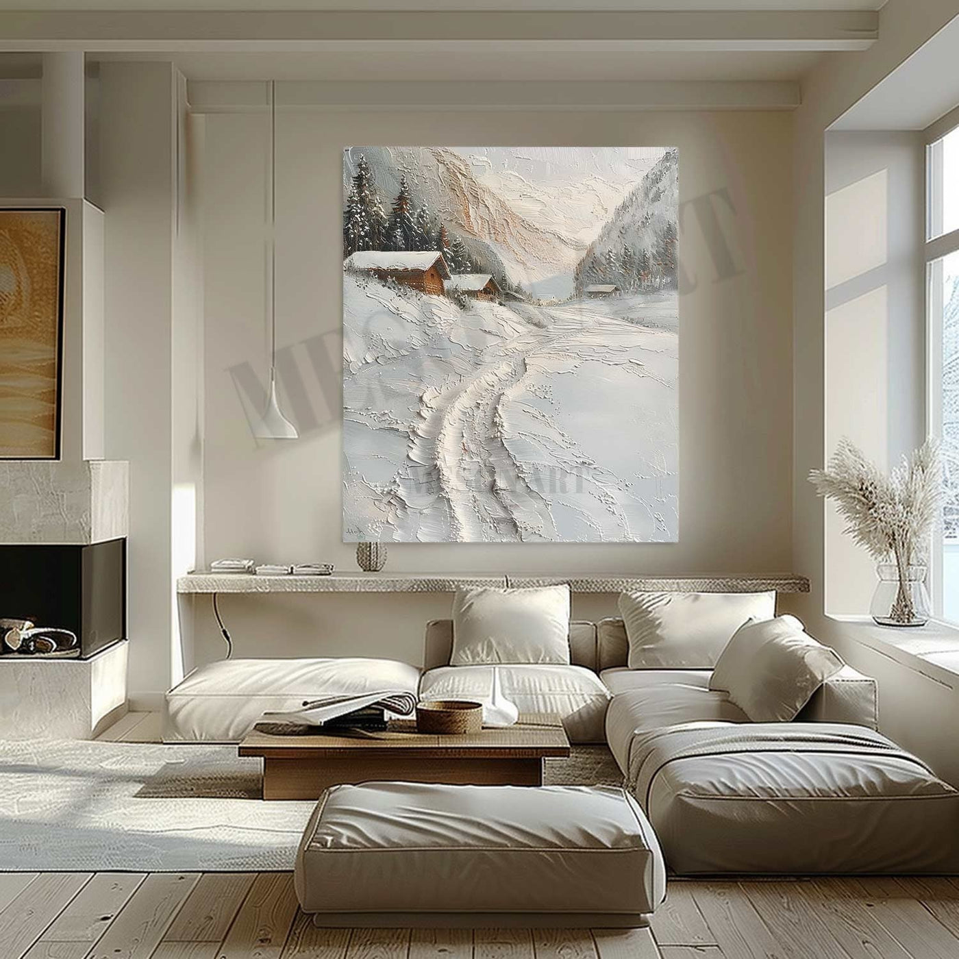 Plaster Art Texture Painting #SG325
