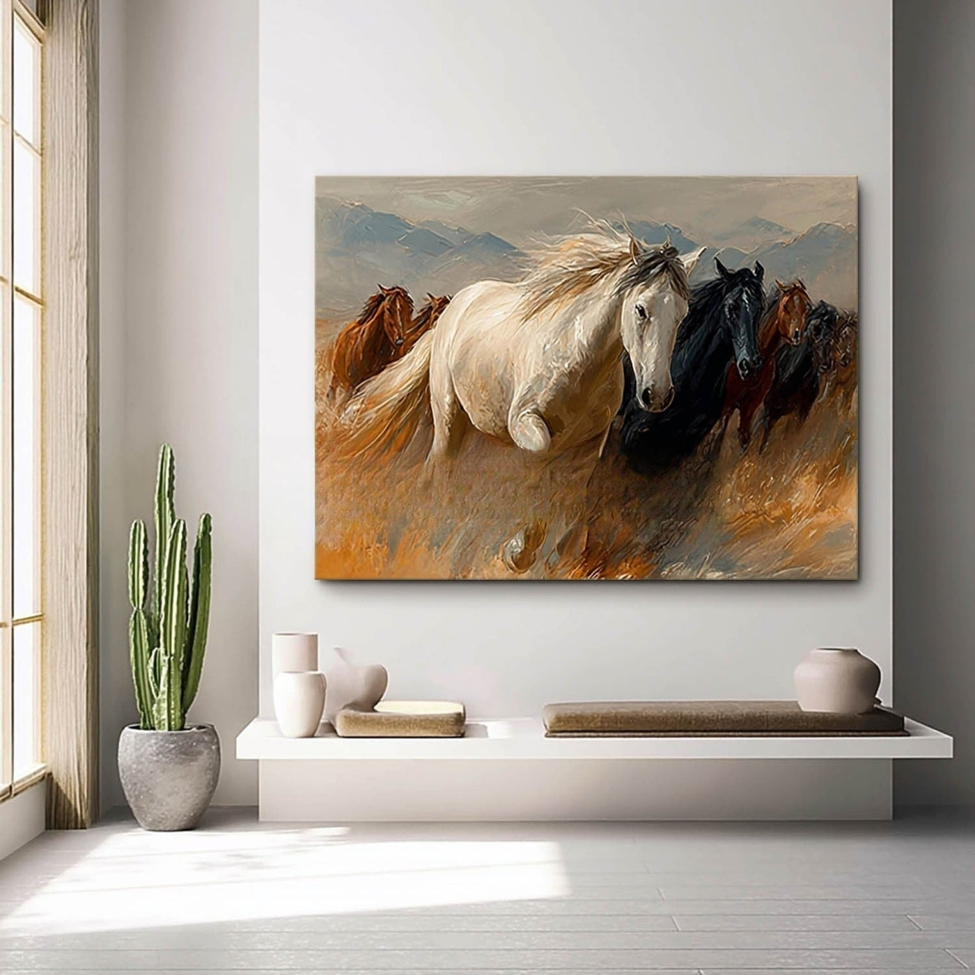 Contemporary Horse Art #HA038